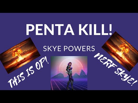 PENTA KILL Paladins Skye Penta kill!!! - Epic Gamer Moment