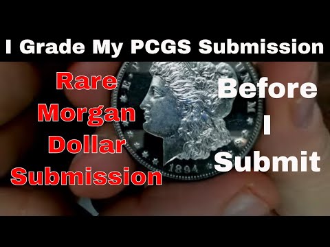 PCGS Versus Me - I Grade My PCGS Submission - RARE Morgan Dollar Grading