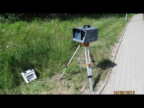 Bezprawnie umiejscowiony fotoradar na łuku