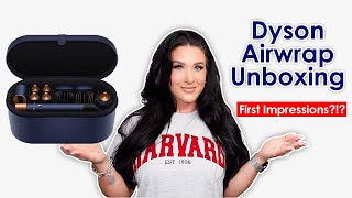 DYSON AIRWRAP UNBOXING + HONEST REVIEW | Is the *Dyson Airwrap* worth it? Watch before you buy!!