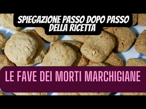 come fare le fave dei morti marchigiane