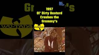 Ol&#39; Dirty Bastard: Unforgettable Grammy Disruption Wu-Tang is 4 the Children #shorts #oldirtybastard
