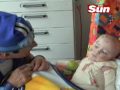 Sportacus Visits A Kid In The Hospital UK August 2009 LazyTown Childrens Tv Star Northampton