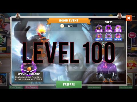 Angry Birds Evolution: Bomb Event Level 💯 Gameplay