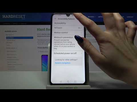 How to Activate Hight Contrast Text on Honor 20i