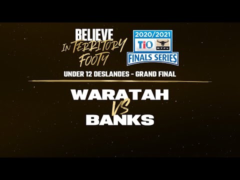 2020/21 TIO NTFL U12 Deslandes – Grand Final: Waratah vs Banks