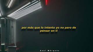 pienso en ti- Lyric video /Axel Márquez