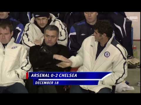 Jose Mourinho Handshake vs Arsenal (05/06)