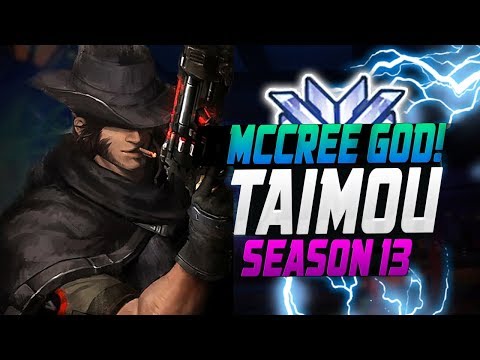 INSANE CARRY MCCREE - Taimou! 57 ELIMS! 21 ELIMS! [ OVERWATCH SEASON 13 TOP 500 ]