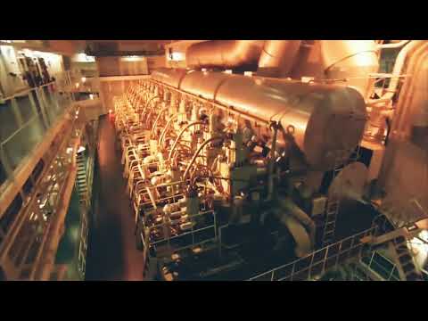 MAN B&W 12K98MC-C large two-stroke Diesel engine marine. 91,880hp (68,520kW)