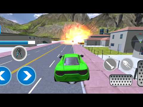 Dino Robot Car Game Dinosaur Robot Transform hero Android Gameplay #7
