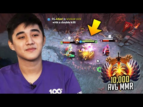 When ABED made IMMORTALS looks like ARCHONS - This is 10,000 Avg MMR Game DOTA 2