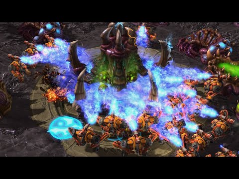 MONOBATTLE! Ling/Adept/Marauder/Marine vs Void Ray/Banshee/Hellion/Roach - StarCraft 2 - 2023