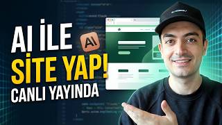 Claude ile Canlı Yayında Websitesi Yaptım