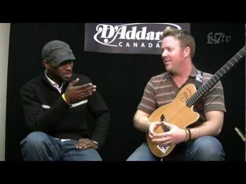 Jeff Gunn Hidden Sounds 2012 Interview at D'Addario Canada with Fashion Studio 7