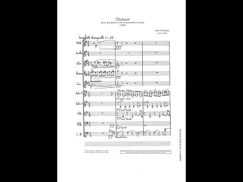 Jean Françaix – Dixtuor (Wind Quintet + String Quintet)