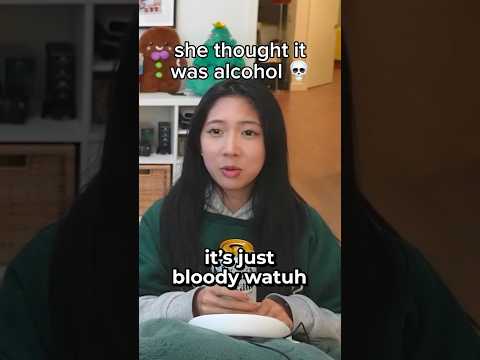 aussie tries “liquid death” for the first time