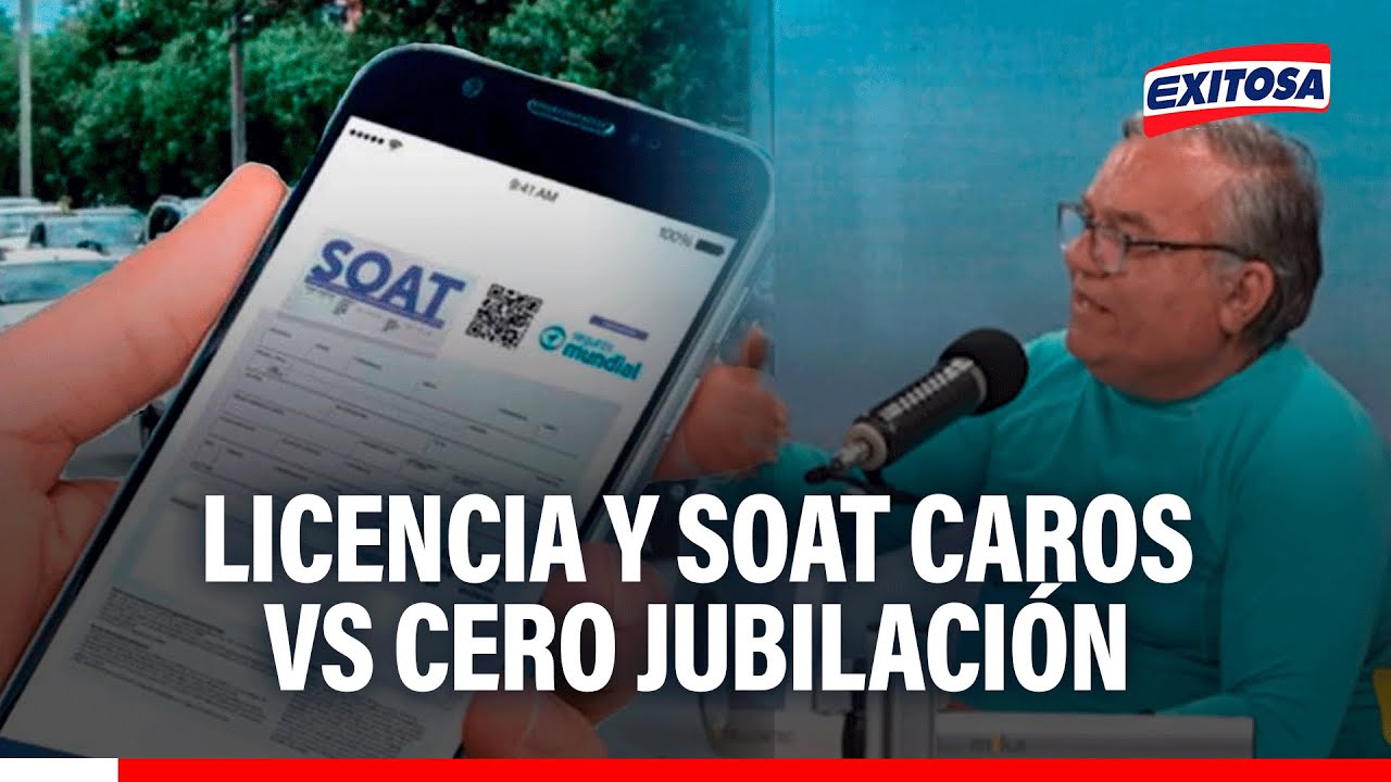 🔴🔵 Licencia y SOAT caros vs cero jubilación: El vía crucis del taxista formal en el caos de Lima