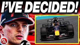 Max Verstappen JUST REVEALED His NEAR FUTURE PLANS in INSANE STATEMENT!