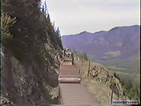 Classic Railroad Series 694 - Southenr Pacific 7411 West at Tunnel #11 May 16, 1992