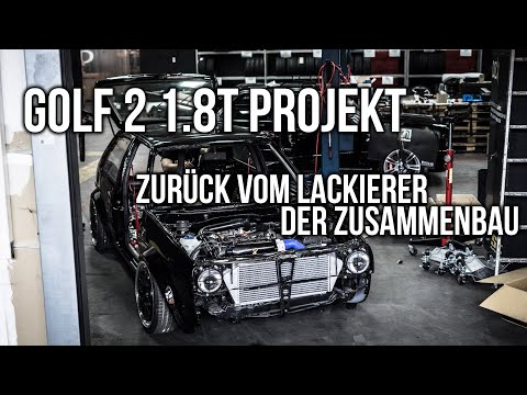 LEVELLA | Golf 2 1.8T Projekt | Zurück vom Lackierer - Der Zusammenbau