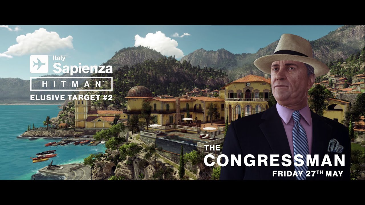 HITMAN - Elusive Target #2 - The Congressman - YouTube