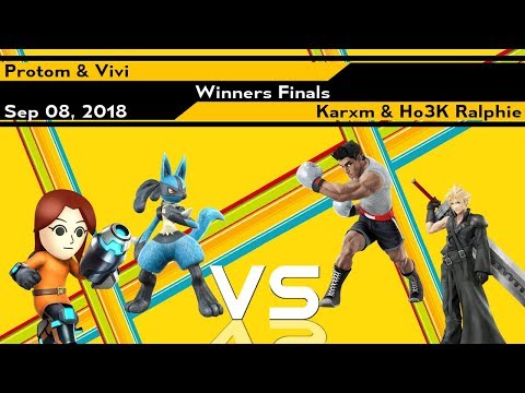 XenoArcadian 2018 Q3 - [W.Finals] Protom & Vivi vs Karxm & Ho3K Ralphie