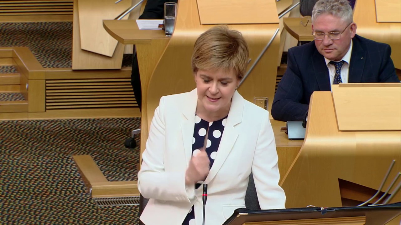 First Minister's Questions - Scottish Parliament: 15 June 2017