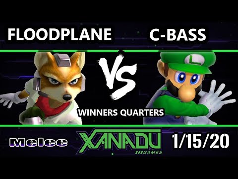 S@X 337 SSBM - Floodplane (Fox) Vs. C-bass (Luigi) Smash Melee Winners Quarters