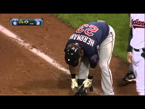 2012/09/19 Herrmann's RBI groundout