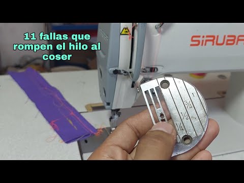 because the sewing machine breaks the thread (11 industrial straight stitch sewing machine failures)
