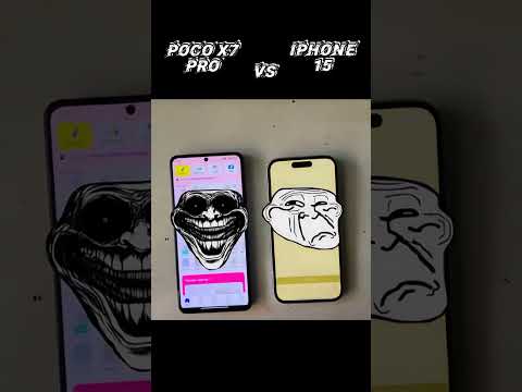 "POCO X7 Pro vs iPhone 15 🔥 Speed Test ⚡ Who Wins?"