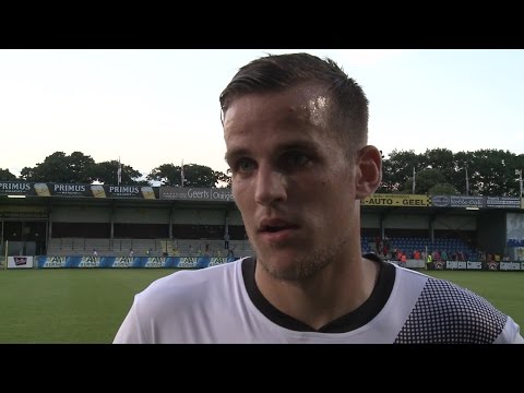 Mats Seuntjens: 'Wij promoveren met Mats Seuntjens'.