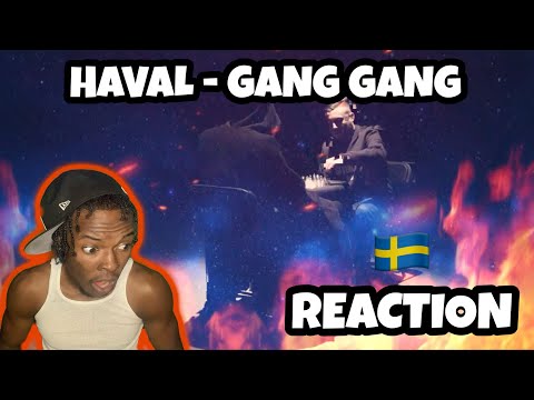 AMERICAN REACTING TO SWEDISH DRILL RAP! HAVAL - GANG GANG