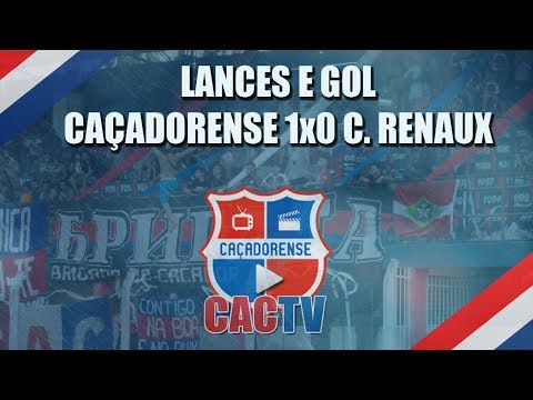 [SEMIFINAL] Caçadorense 1x0 Carlos Renaux - 03/11/2019