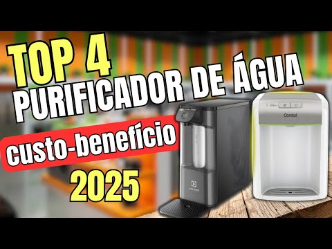 Qual o melhor purificador de água HOJE? TOP 4 melhor purificador de água 2025