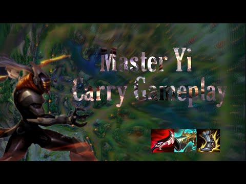 The Power of Master Yi in the mid-late game is here ! Master Yi S11 Gameplay.