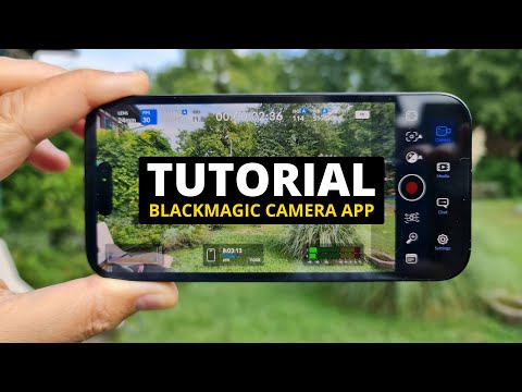 New FREE iPhone Camera App - Blackmagic Design App Review & Tutorial