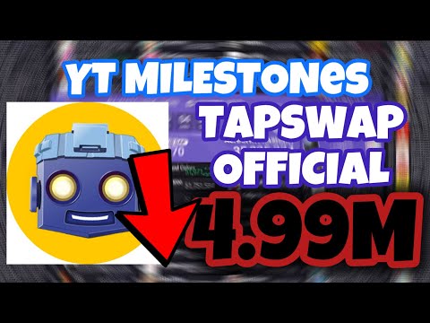 TapSwap Goes DOWN To 4.99M SUBSCRIBERS & REHITS 5M?? 🩸🟣