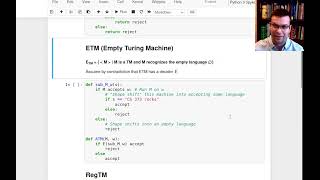 CS 373: Rice's Theorem for Undecidable Languages over Turing Machines