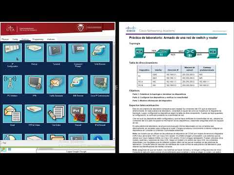 Práctica | 6.5.1.2 Lab   Building a Switch and Router Network | Español