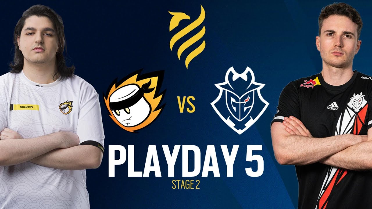 MNM GAMING VS G2 ESPORTS // Rainbow Six European League 2022 - Stage 2 - Playday #5