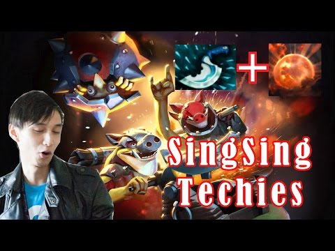 SingSing - playing Techies - Dager + Suicide Squad