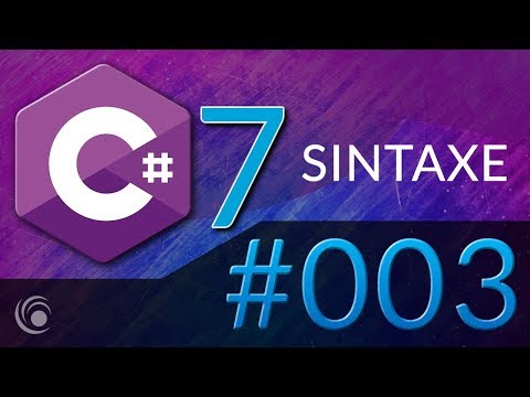 001 CSharp 7 Introdução IDE e sintaxe