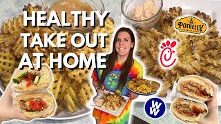 4 Easy & Healthy Copycat Fast Food Recipes at HOME | WeightWatchers Points | Take Out at Home