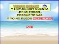 Elvis Crespo Te vas karaoke