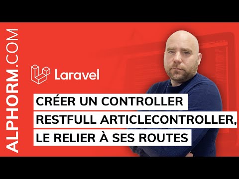 Créer un controller restfull ArticleController le relier à ses routes