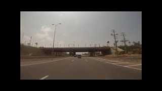 preview picture of video 'כביש 2 ממחלף נתניה למחלף חוף השרון - Road 2 from Natanya Interchange to Hof-Hasharon Interchange'