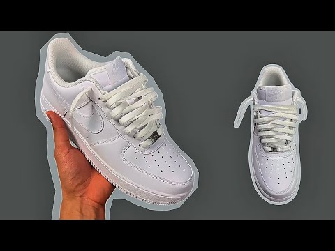Nike Air Force 1 Loose Lacing 👟 (Cool Style) 🧨
