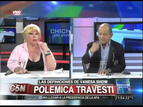 C5N - CHICHE EN VIVO: POLEMICA TRAVESTI
